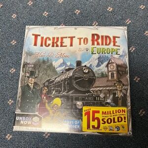 Ticket to Ride Europe Board Game Days Of Wonder New Sealed Alan R Moon Family